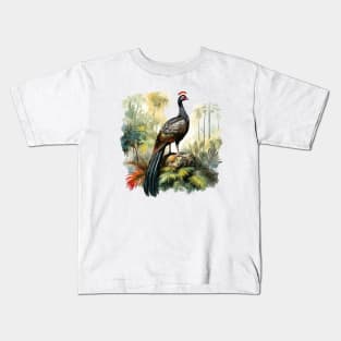 Horned Guan Kids T-Shirt